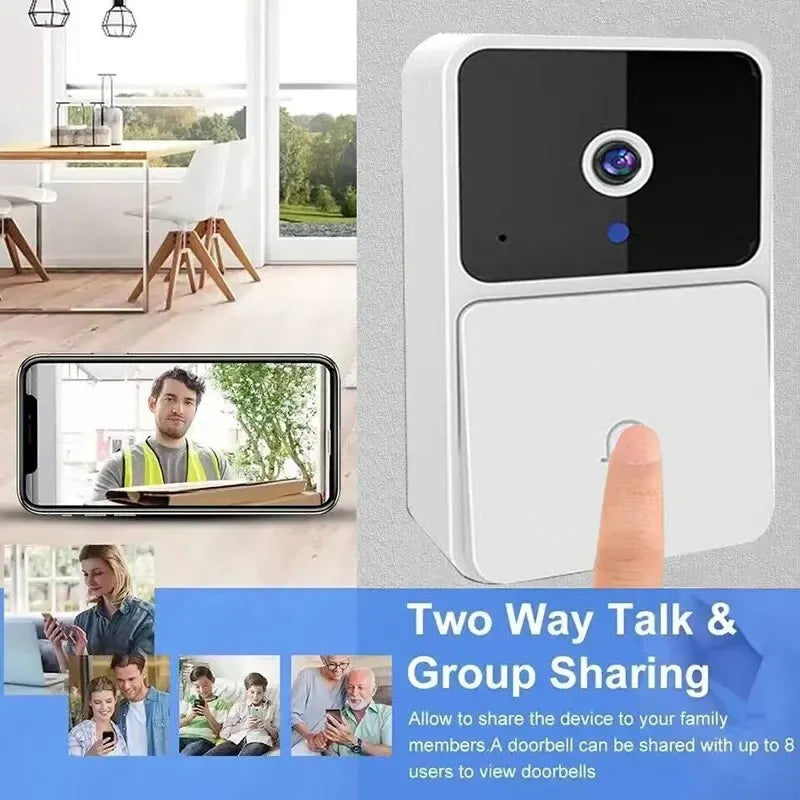 Smart Wireless Doorbell Camera